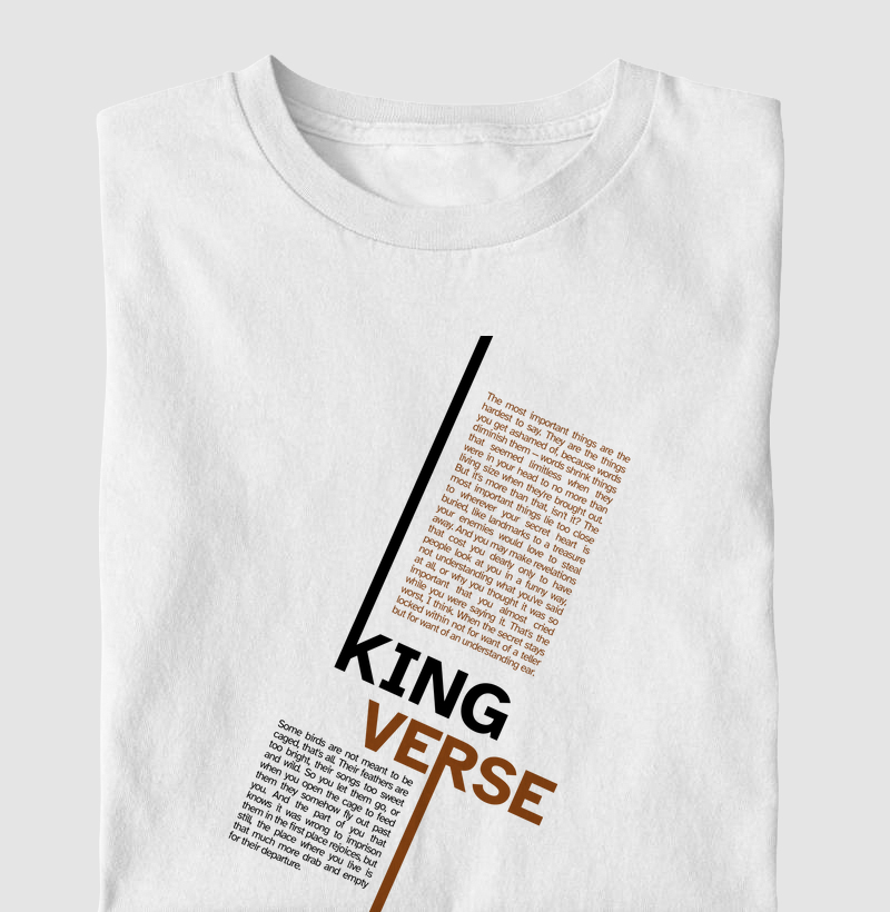 T-shirt KINGVERSE Matutaremos