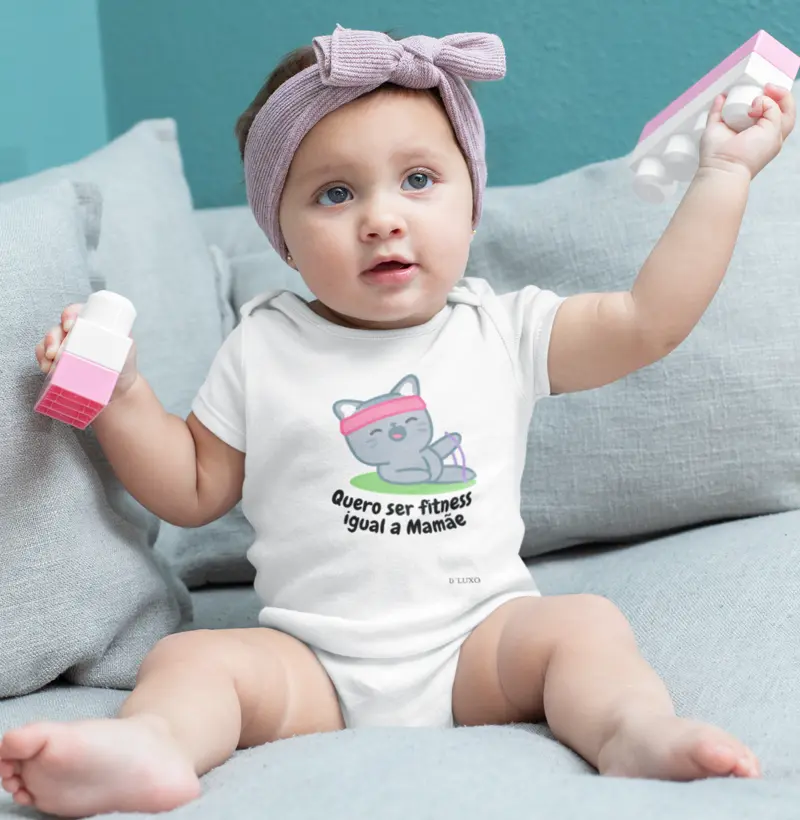 Quero ser Fitness igual a Mamãe