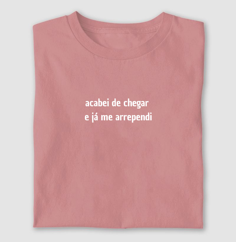 Acabei de chegar