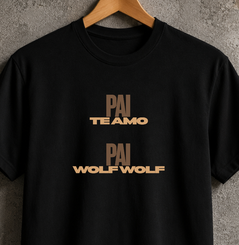 Pai te amo Pai wolf wolf