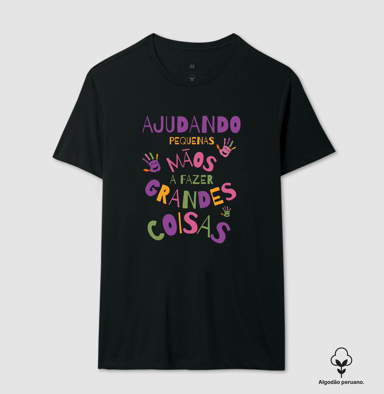 Camiseta Premium Algodão Peruano Orgânico | Grandes Coisas