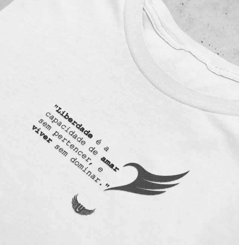 Camiseta Viver sem dominar
