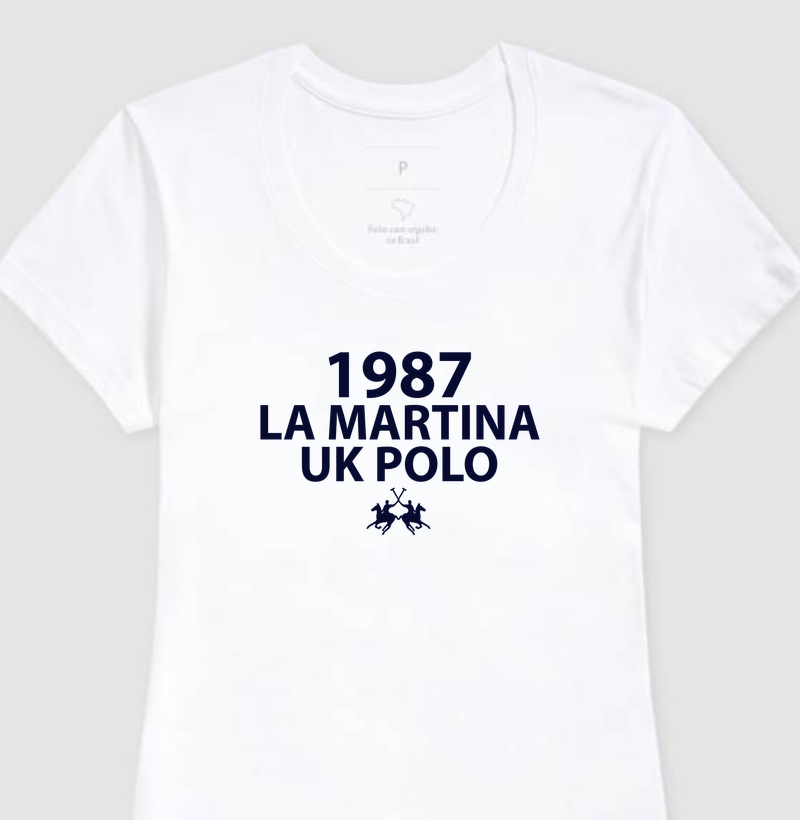 Camiseta 1987 UK Feminina