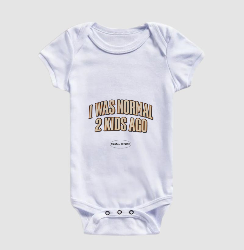 Body Infantil Basketball I was normal 2 kids ago