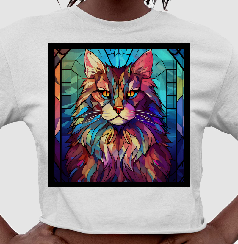 Vitral: Norueguês da Floresta 