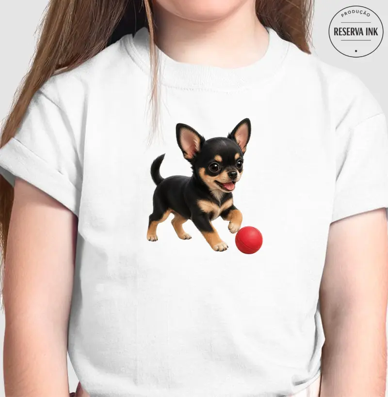 Chihuahua Preto - Desenho Animado
