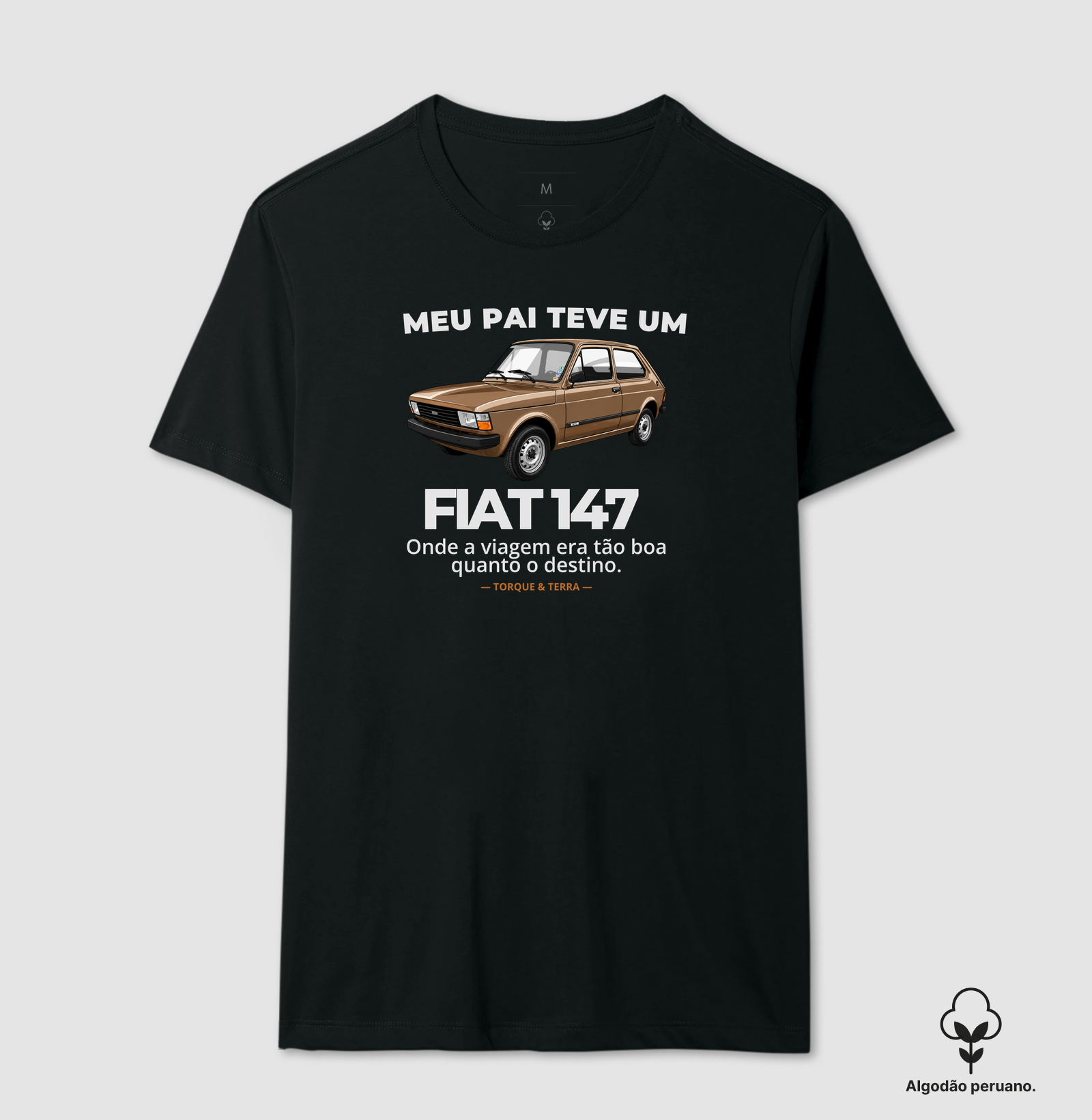 Meu pai teve um - FIAT 147 - marrom dourado