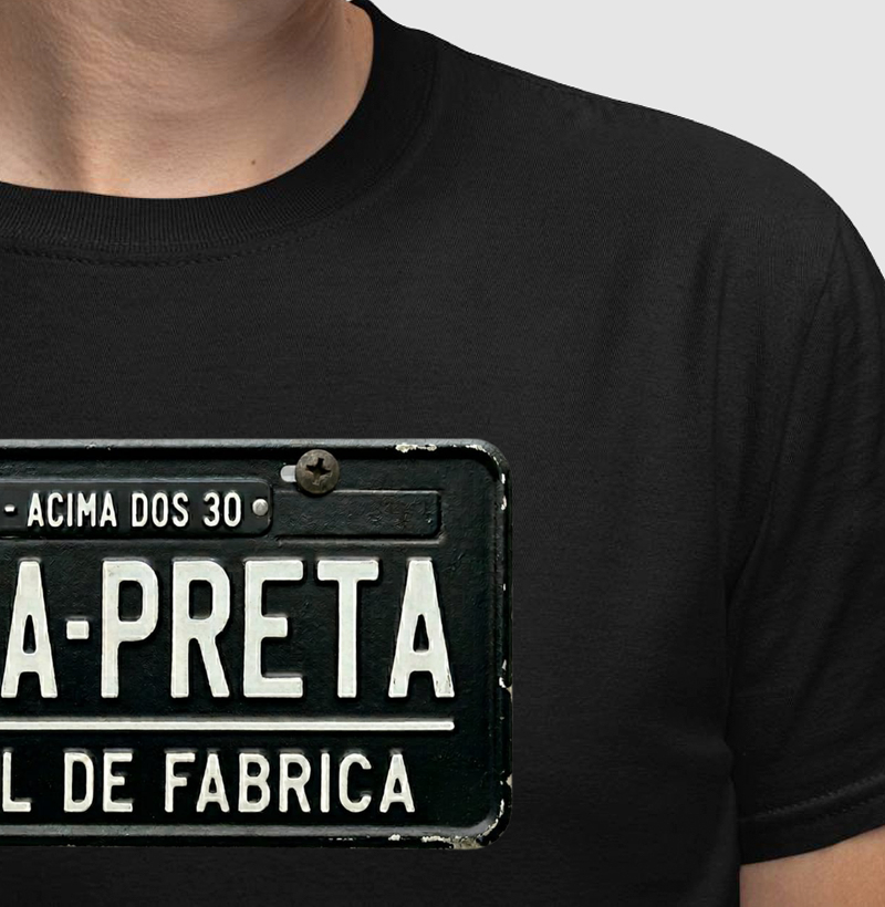Placa Preta Nova | Acima dos 30