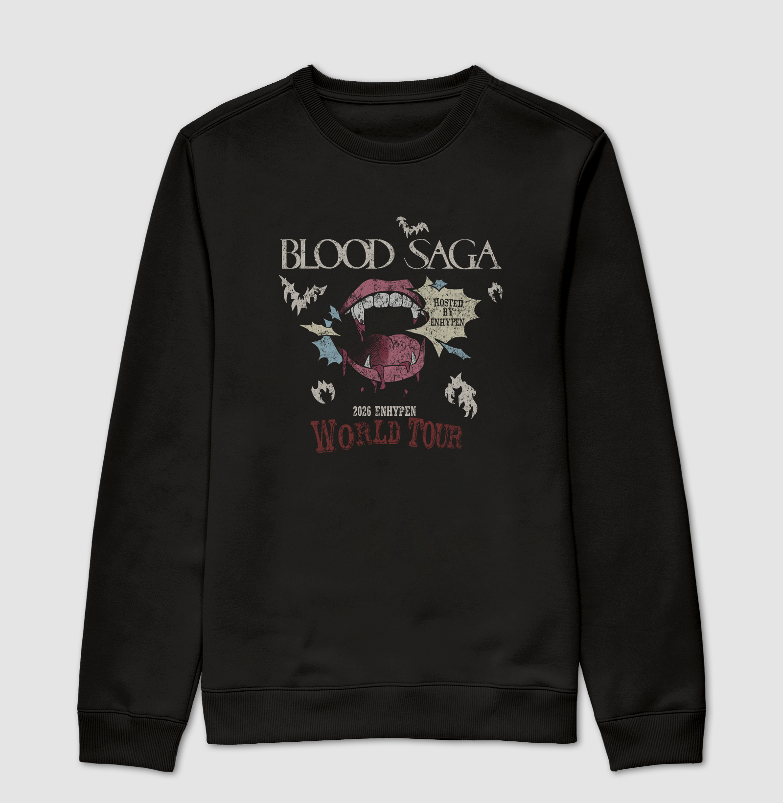 Blood Saga - Suéter Preto
