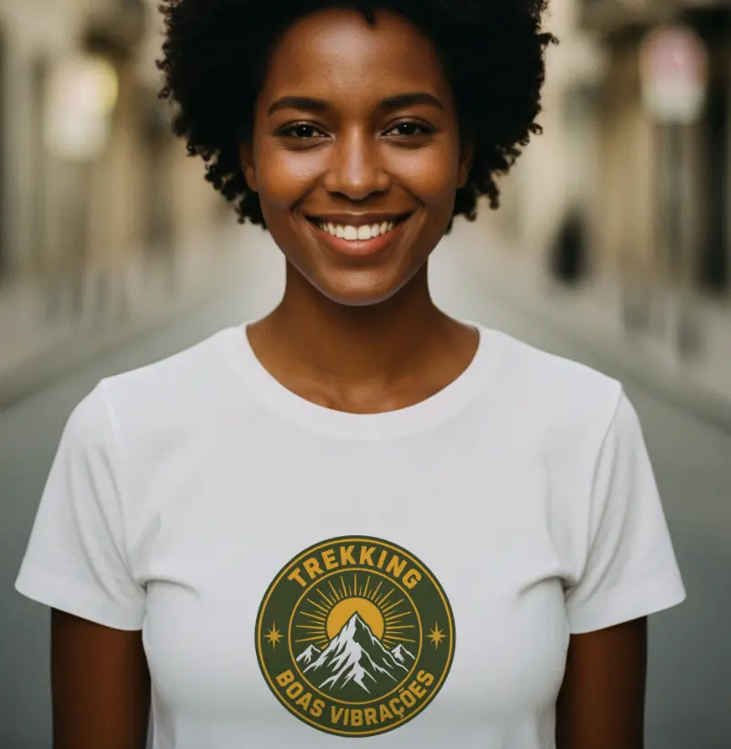 Camiseta Alma Outdoor | Trekking & Good Vibe