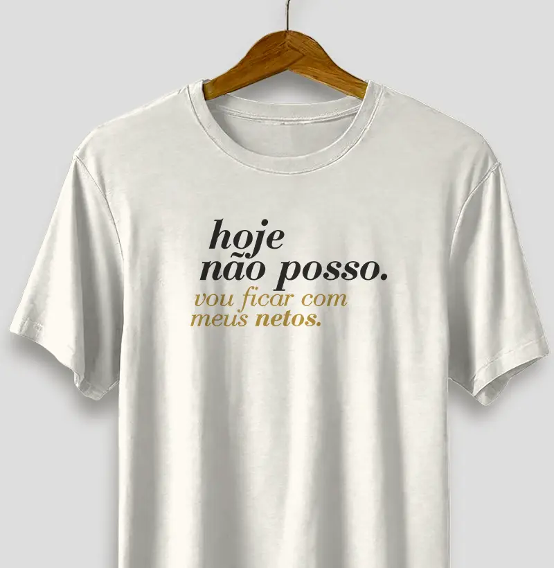 Hoje Não Posso. Vou Ficar Com Meus Netos