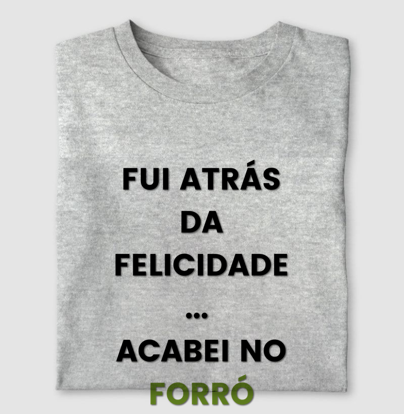 Fui atrás da Felicidade Acabei no Forró