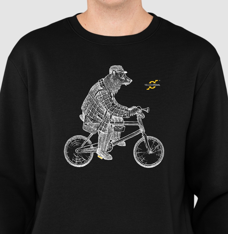 SUÉTER MOLETOM YELLOWPEDAL BEAR