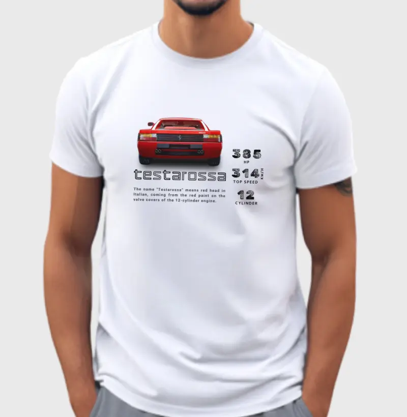Camiseta Testarossa