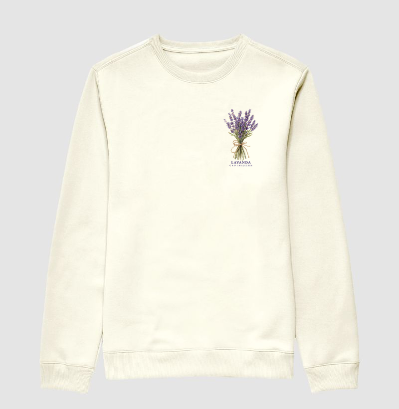 Moletom Suéter Toque de Lavanda