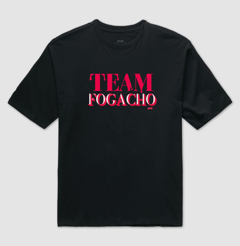 TEAM Fogacho - Camiseta Oversized
