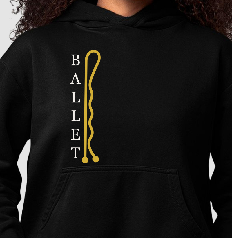 Grampo BALLET -> dourado