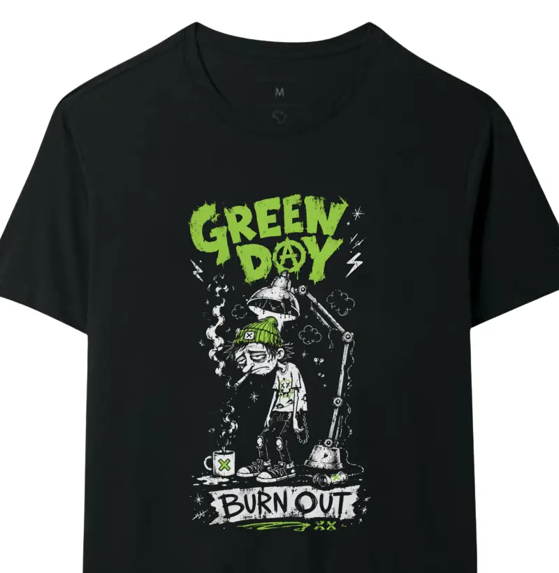 Camiseta Burn Out