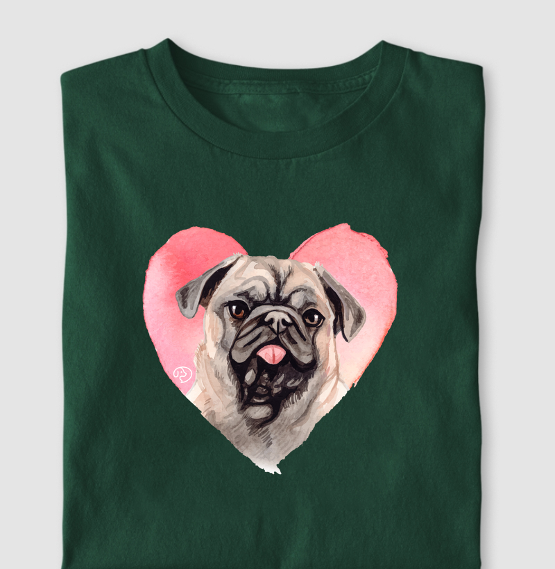 Pug Heart <3