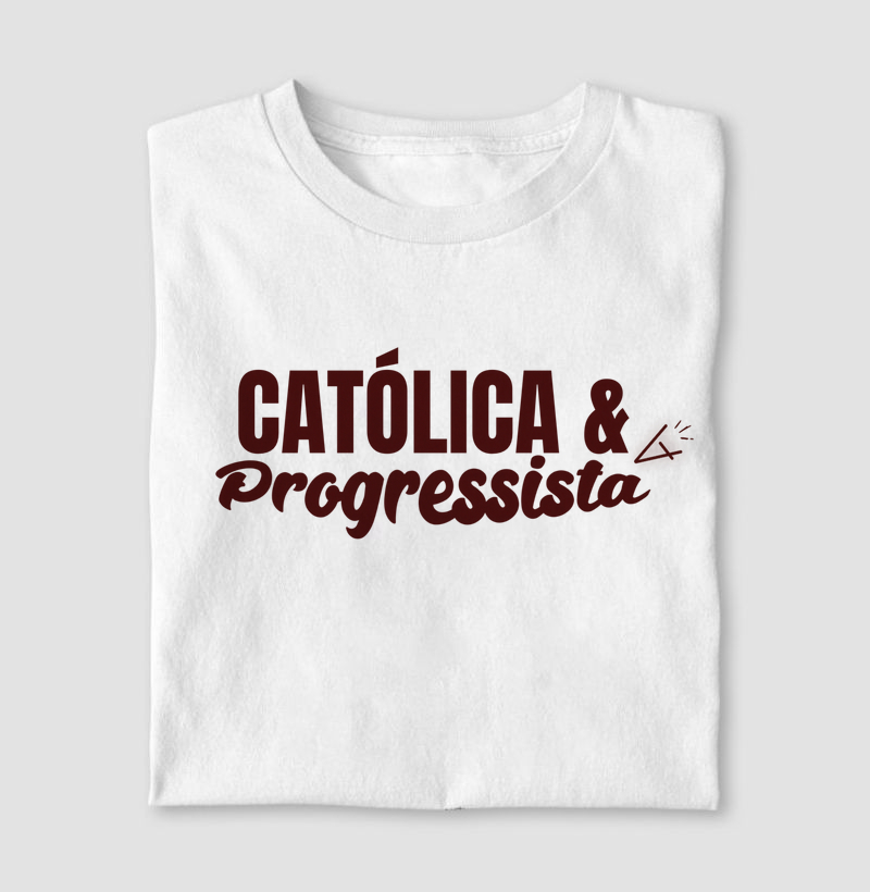 Camiseta católica progressista