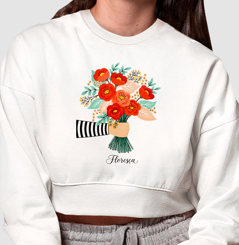Camiseta Buquê de flores
