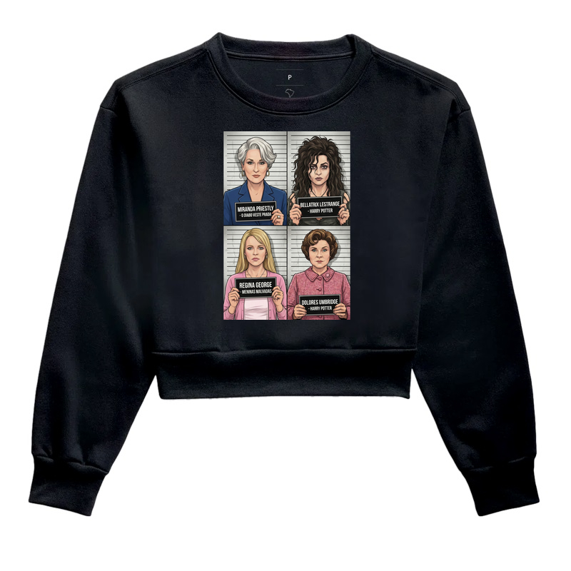 Camiseta As Vilãs do Cinema: Icons of Evil | Coleção Ô Bicha