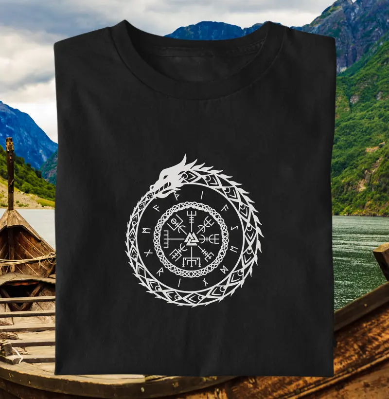 Ouroboros de Midgard – Vegvísir Ancestral