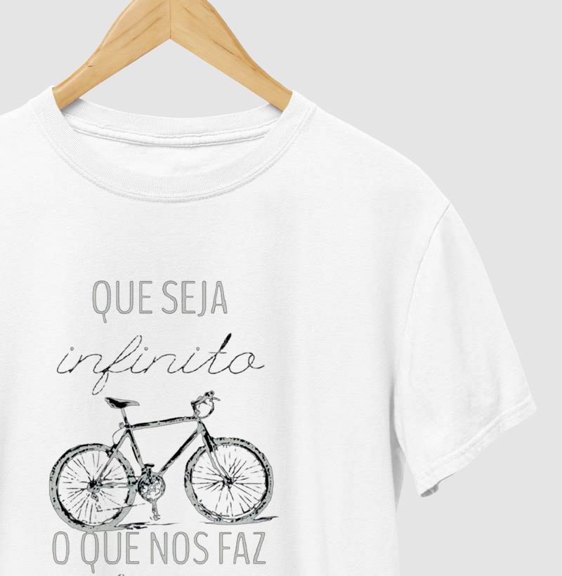 Camiseta Bike que seja Infinito