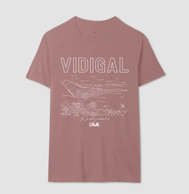 Camiseta Vidigal Da Laje