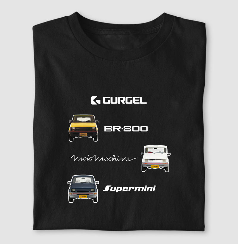 Camiseta Gurgel BR-800, Motomachine e Supermini | AMMAR