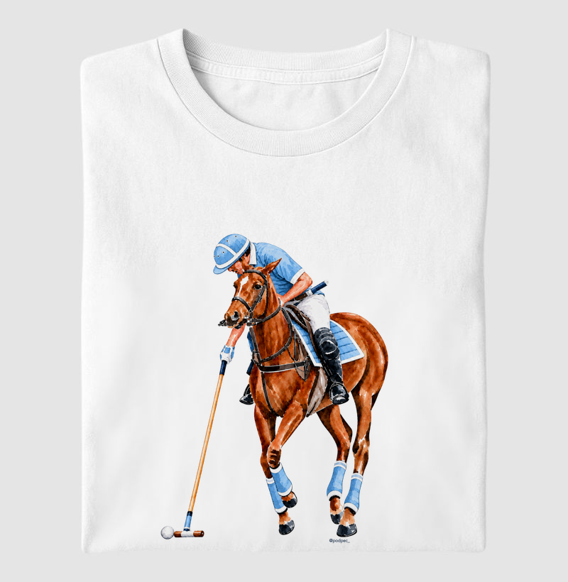 Polo -  Celeste - Camiseta