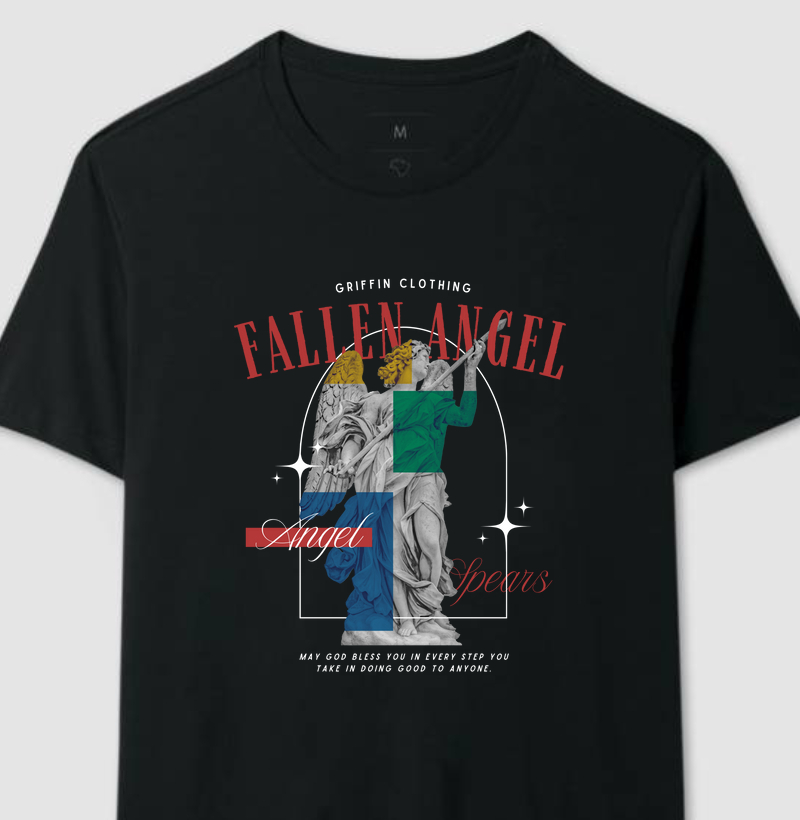 CAMISETA MASCULINA ANGEL FALLEN