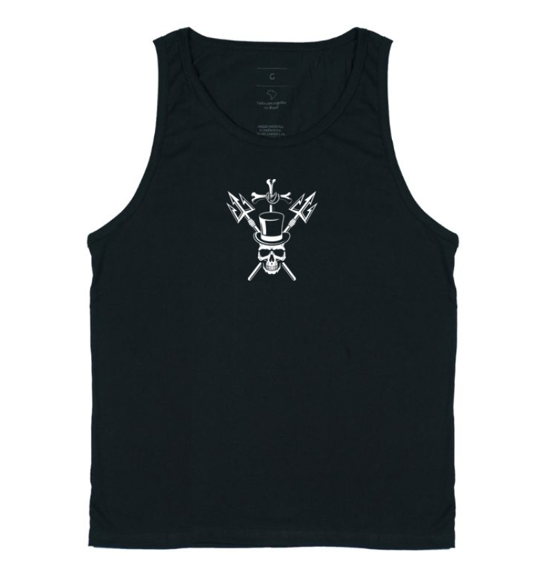 Regata Umbanda Caveira Simbologia