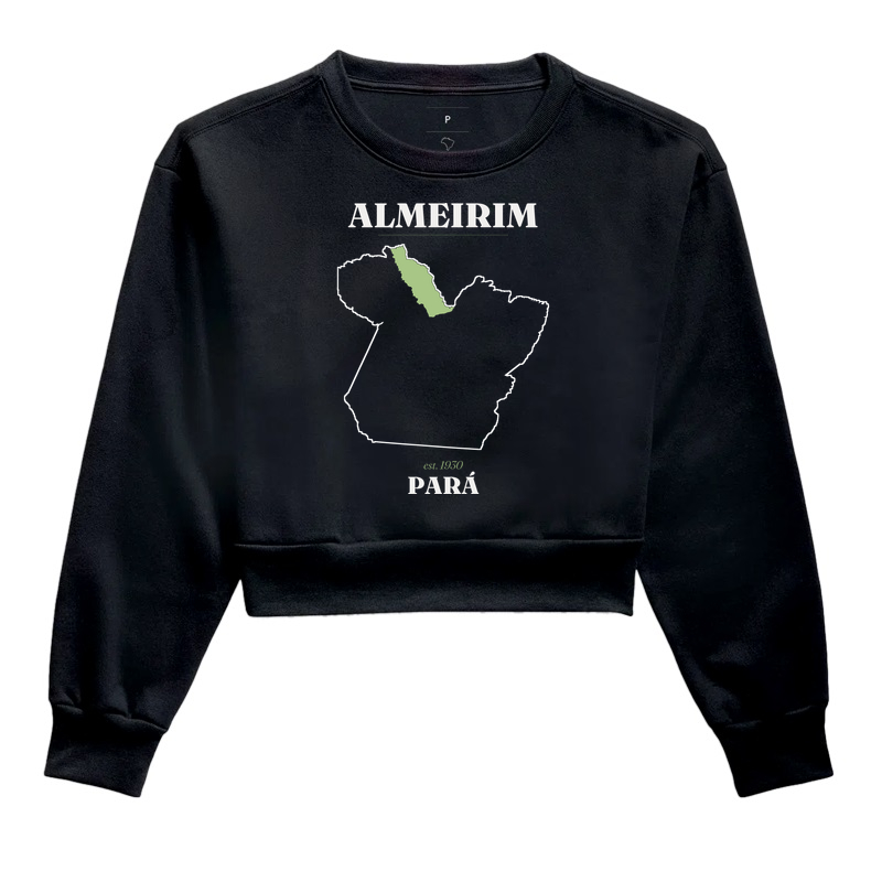 Almeirim | Legado PA - Cropped Moletom