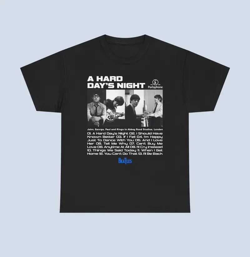 Camiseta A Hard Day's Night In Studio