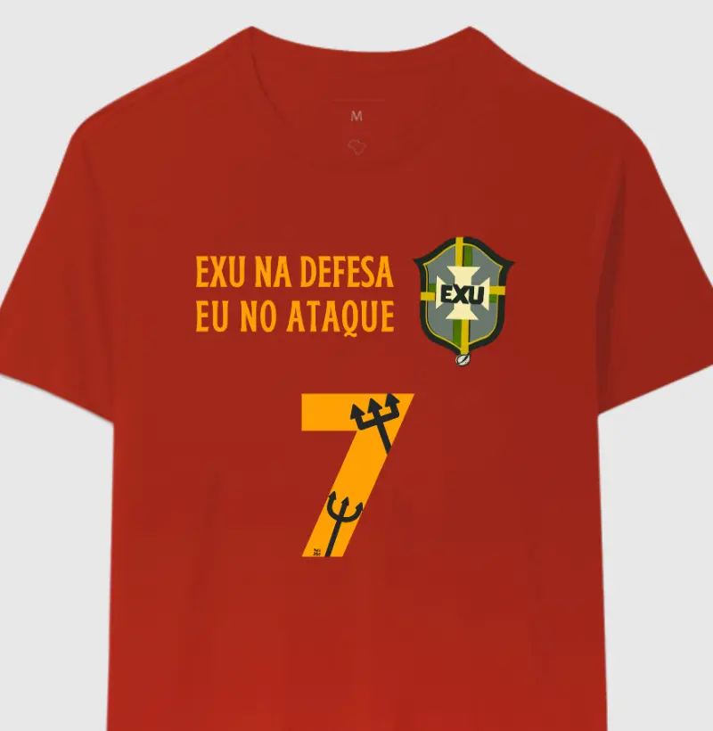 Exu na Defesa Brasão 7 Vermelha Maria Patuá 