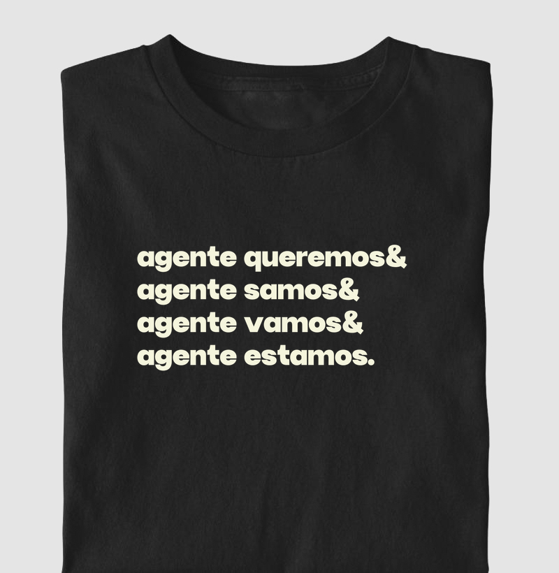 Agente queremos e vamos