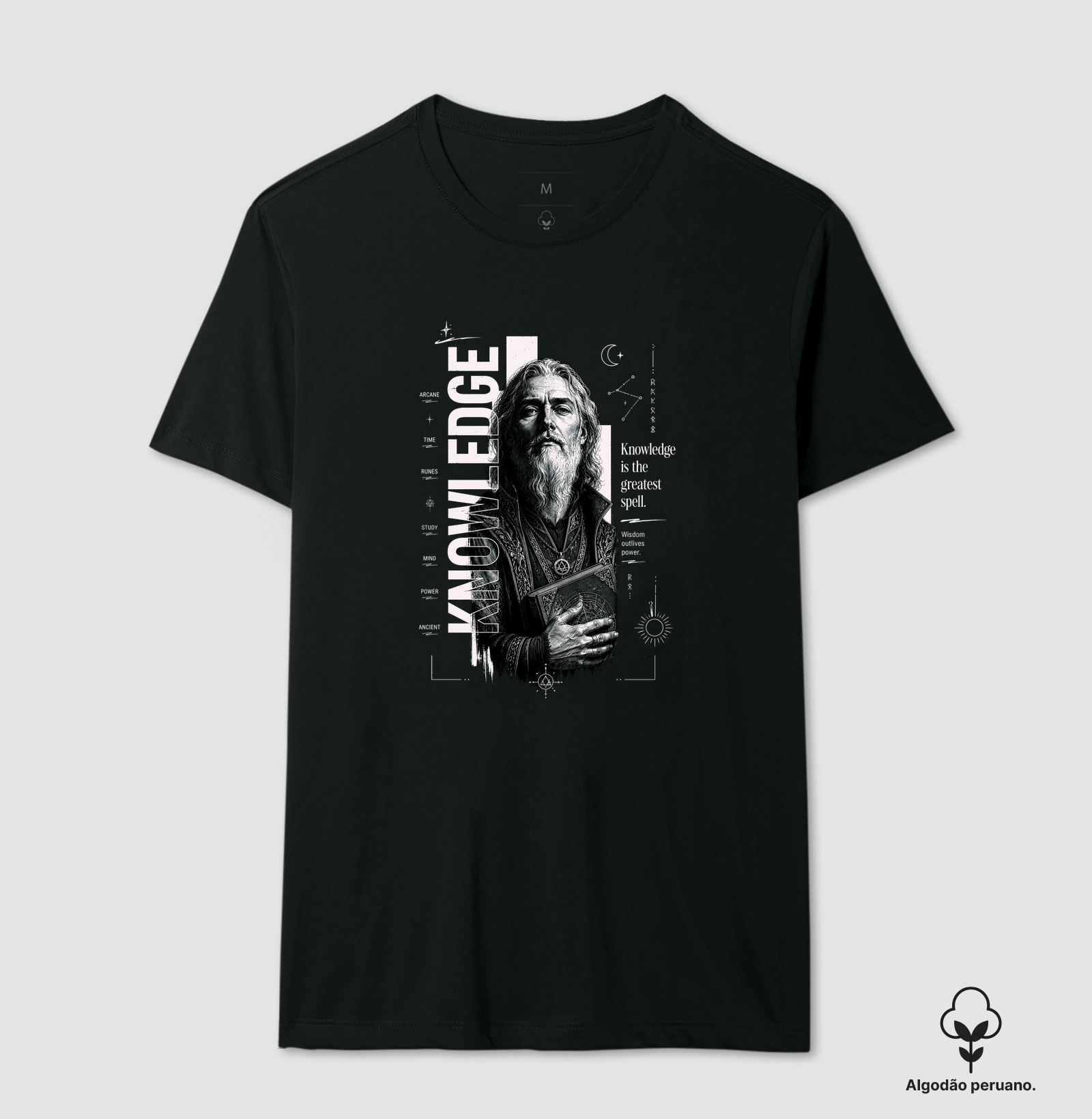 Knowledge - Archetype Series - Camiseta Algodão Peruano