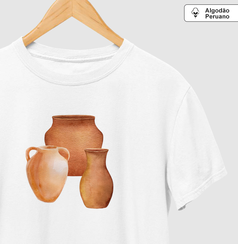 Camiseta Minimalista Potes Owl Basic