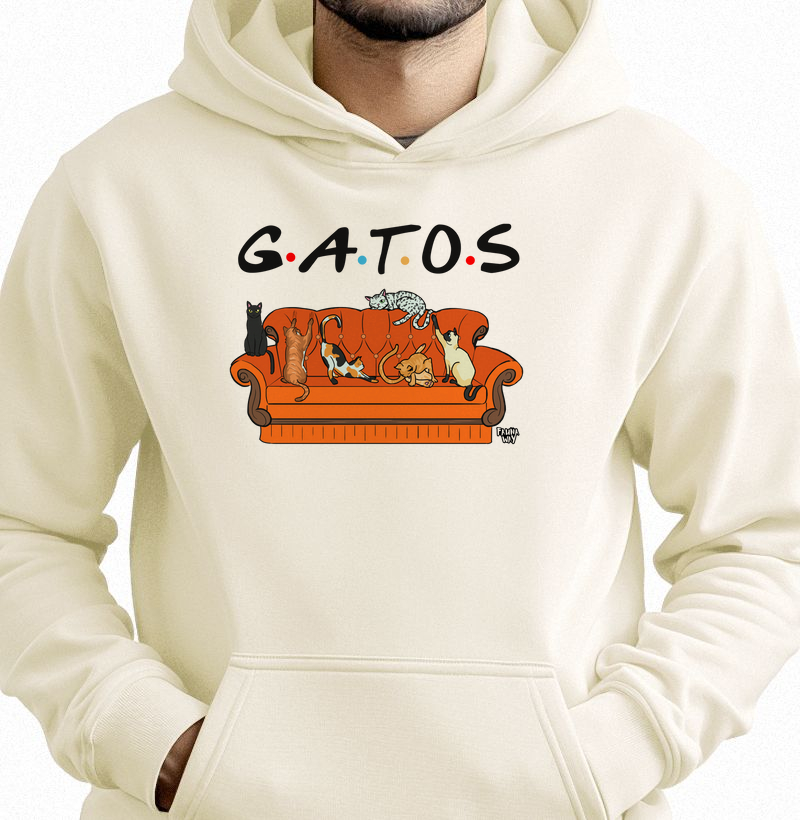 Moletom Gatos Friends