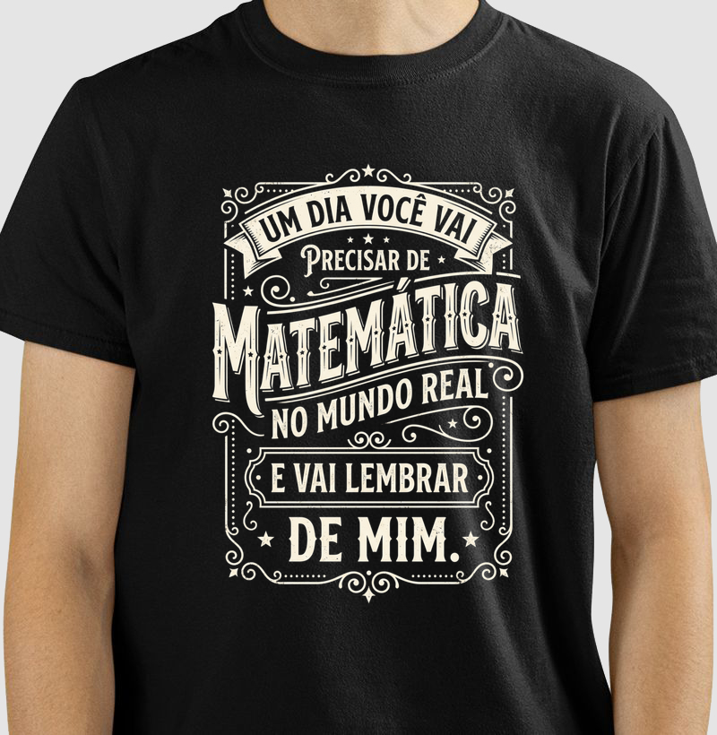 Camiseta Premium Matemática