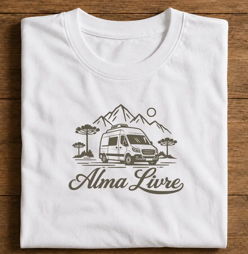 Alma Livre - Vanlife - Camiseta