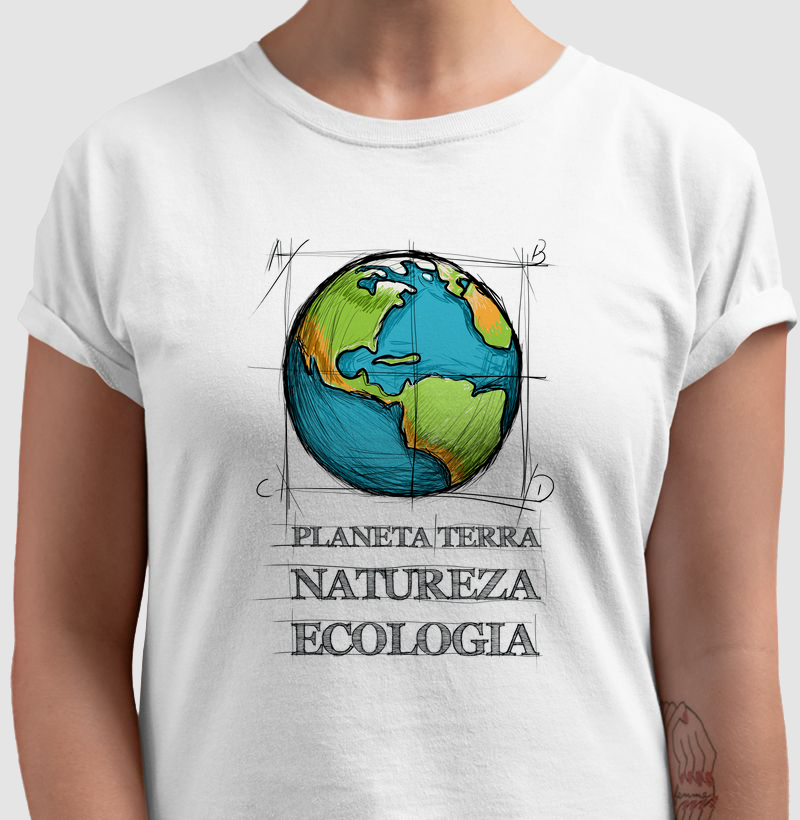 Camiseta Planeta Terra