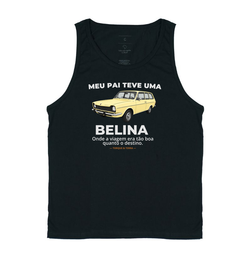 Meu pai teve uma - BELINA - amarelo claro