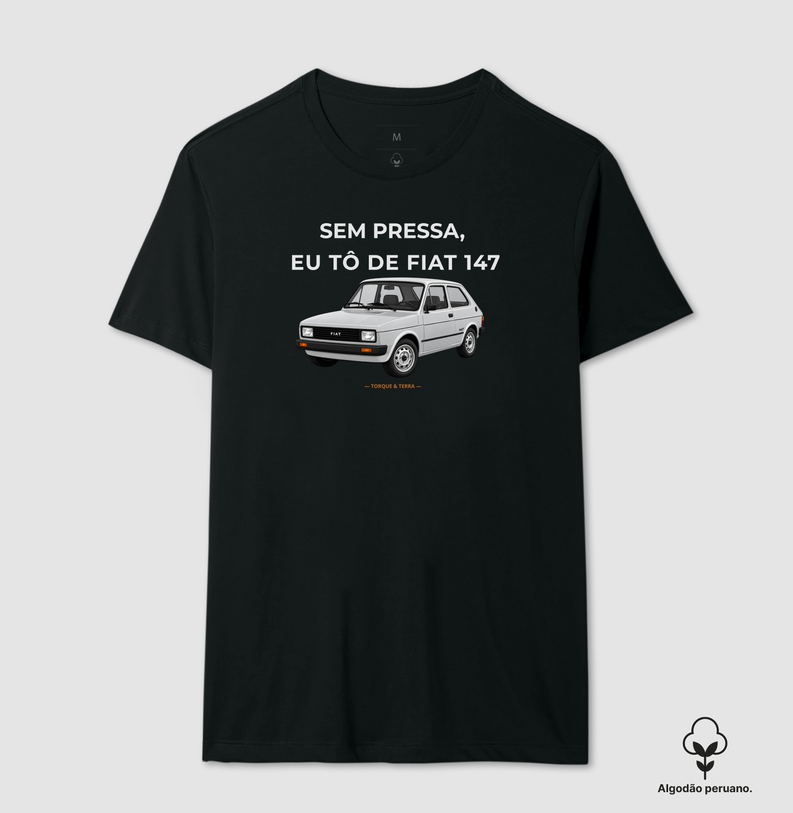 Sem pressa, eu tô de Fiat 147 - Prata