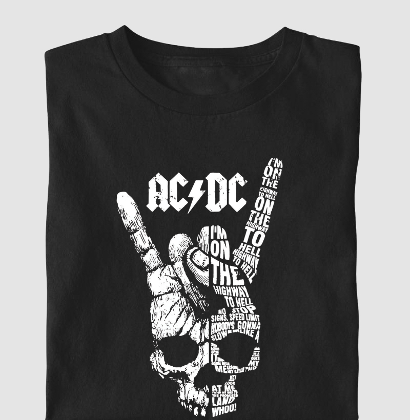 Camiseta ACDC Highway to Hell