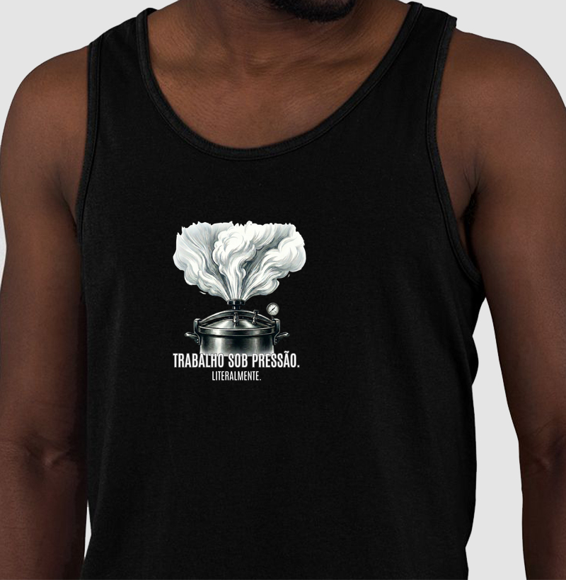 Trabalho sob pressão. Literalmente.
