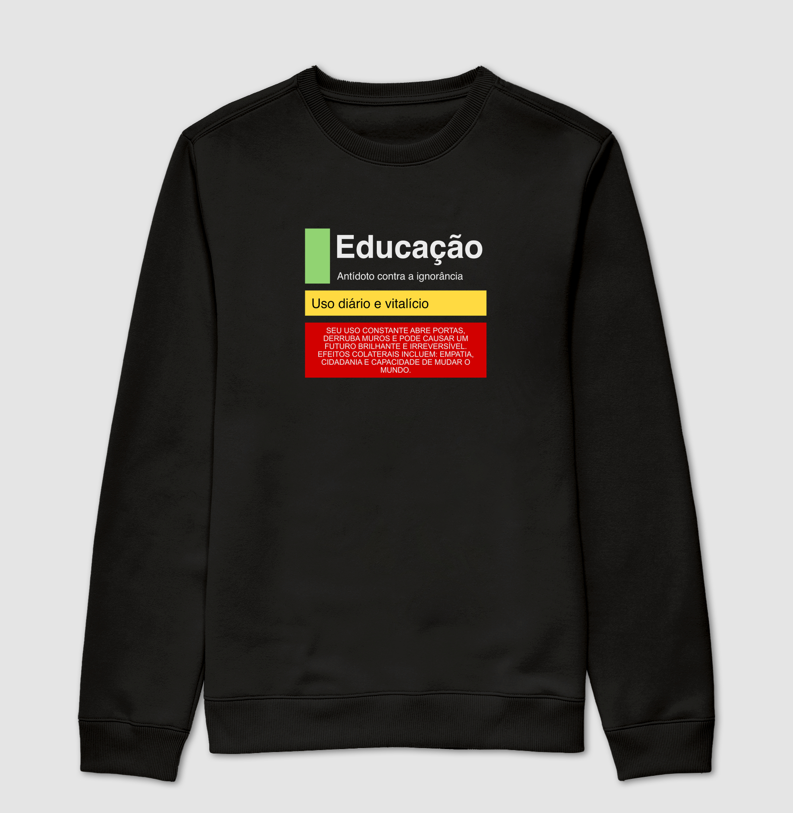 Educação é o melhor remédio