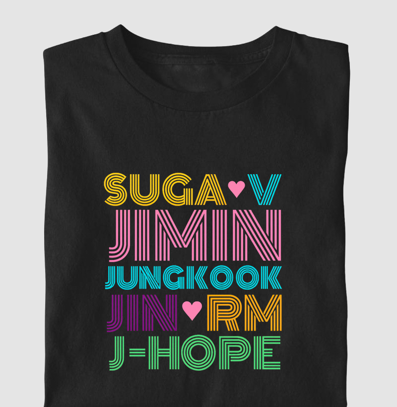 RM, Jin, Suga, J-Hope, Jimin,RM, Jin, Suga, J-Hope, Jimin, V e Jungkook V e Jungkook