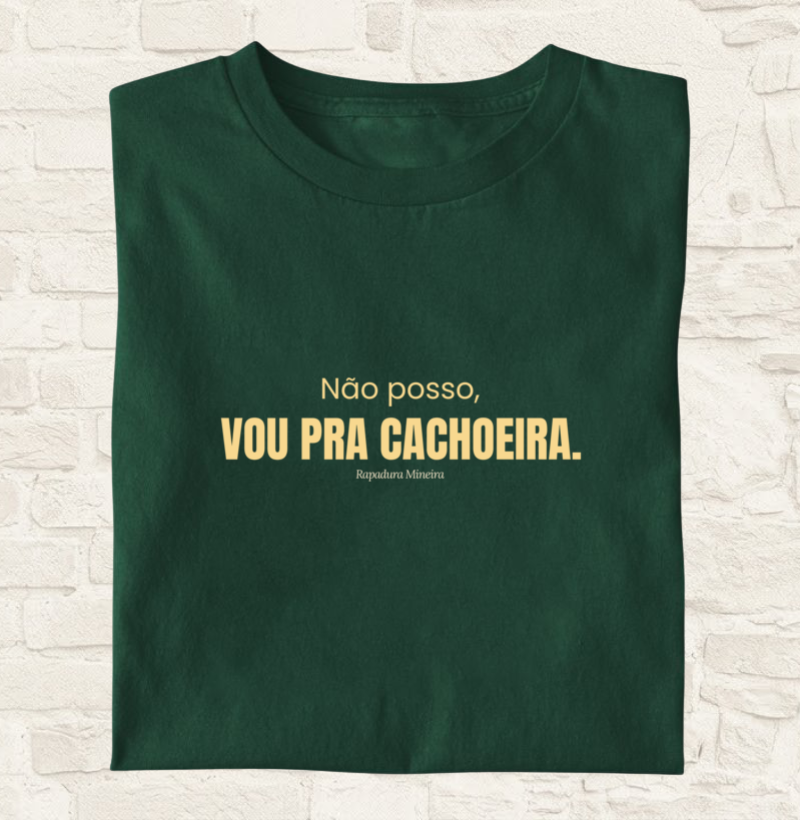 Não posso, vou pra cachoeira.